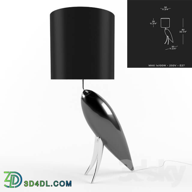 Table lamp - Carlessosrl - airo