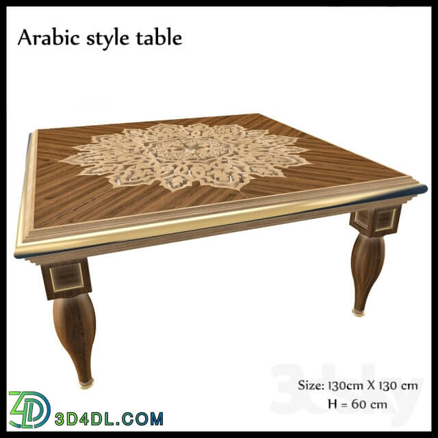 Table - Arabic Desk