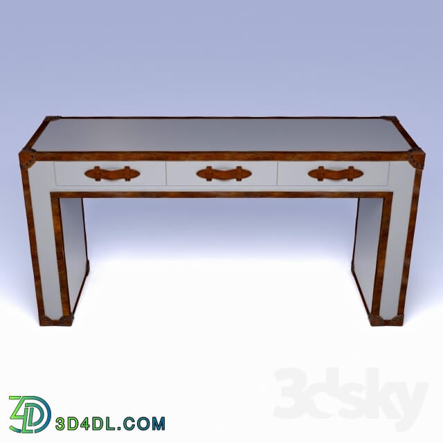 Table - Console Table Slab Home concept