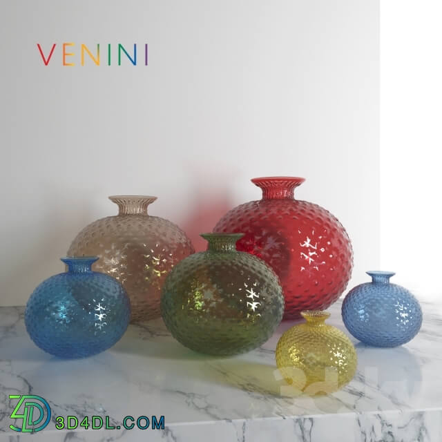 Vase - MONOFIORI BALLOTON - VENINI