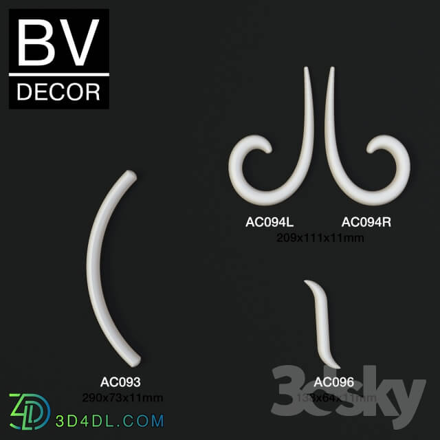 Decorative plaster - Decorative items BV Decor CREATOR II part