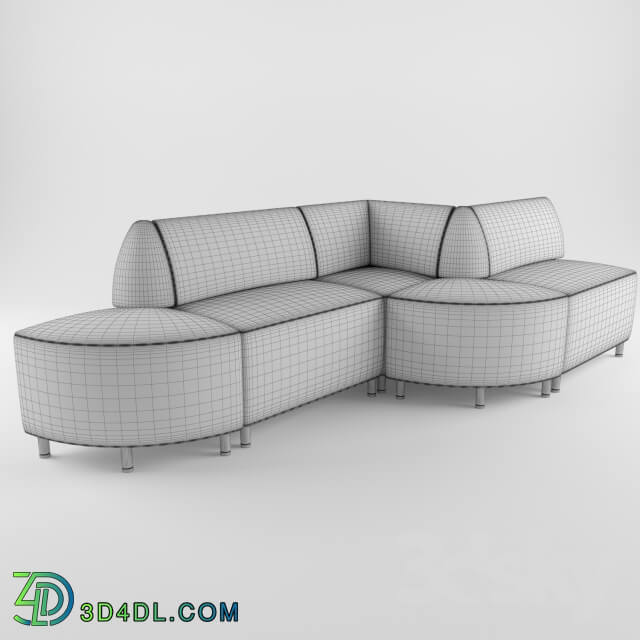 Sofa - Modular sofa for office _quot_Labyrinth_quot_