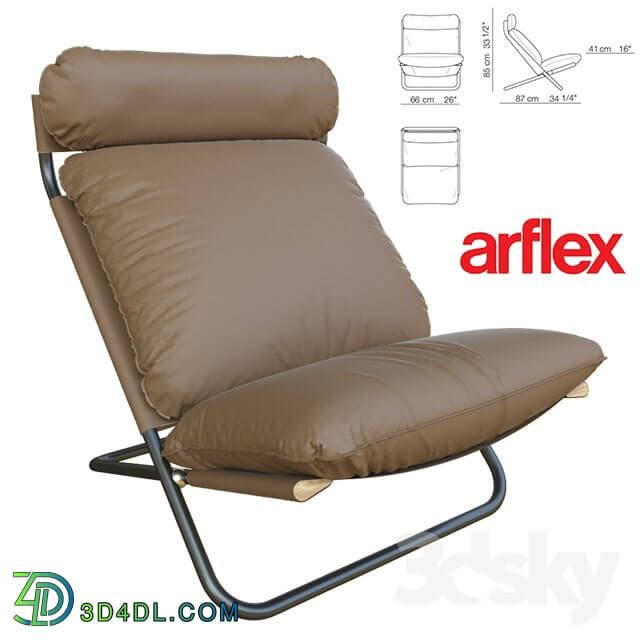 Chair - Cross by ARFLEX