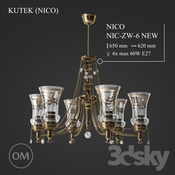 Ceiling light - KUTEK _NICO_ NIC-ZW-6-NEW 