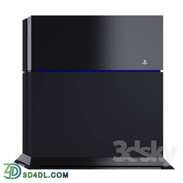 PCs _ Other electrics - Sony PlayStation 4 _black _ white_