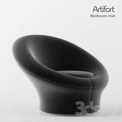 Arm chair - Mushroom lounge chair by artifort 