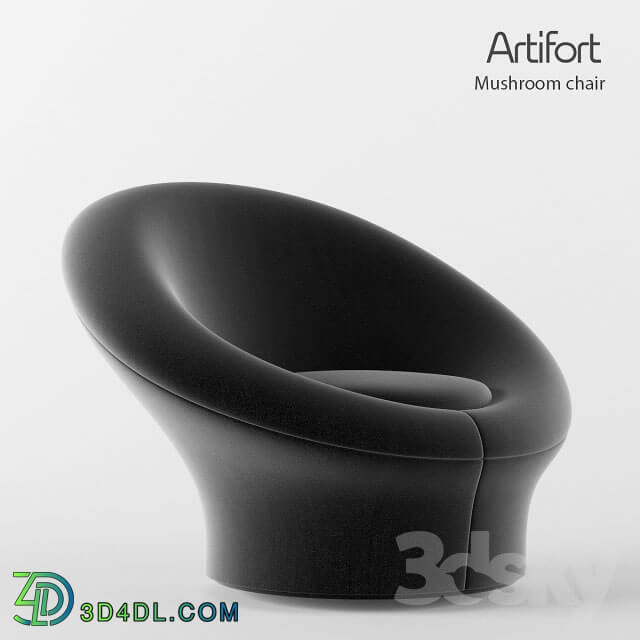 Arm chair - Mushroom lounge chair by artifort