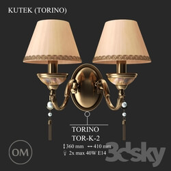 Wall light - KUTEK _TORINO_ TOR-K-2 