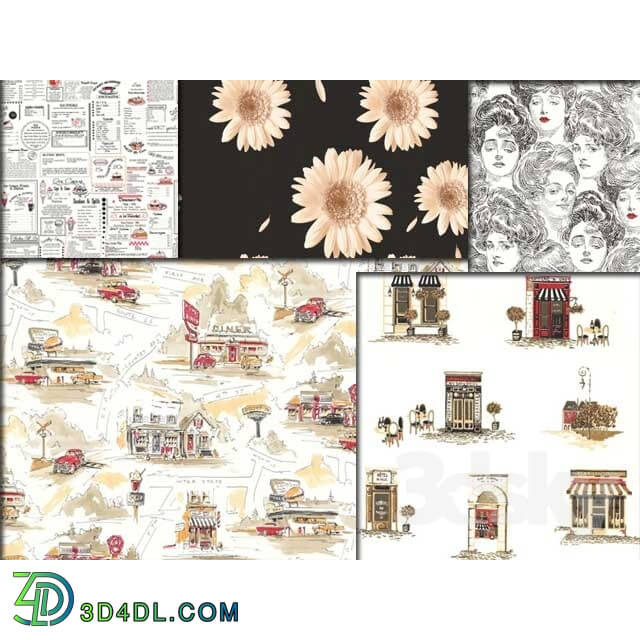 Wall covering - wallpaper America