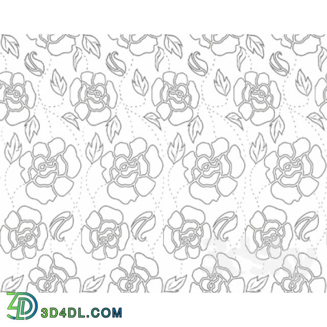 Wall covering - Cute wallpaper in Roses