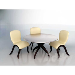 Table _ Chair - table and stul_ 