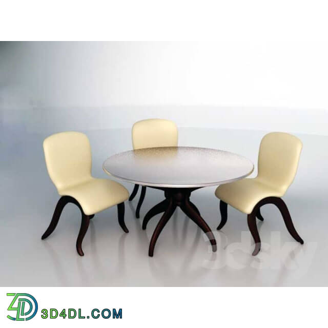 Table _ Chair - table and stul_