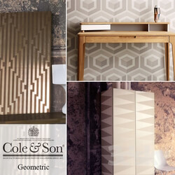 Wall covering - Wallpaper of Son_ _ Cole collection Geometric 