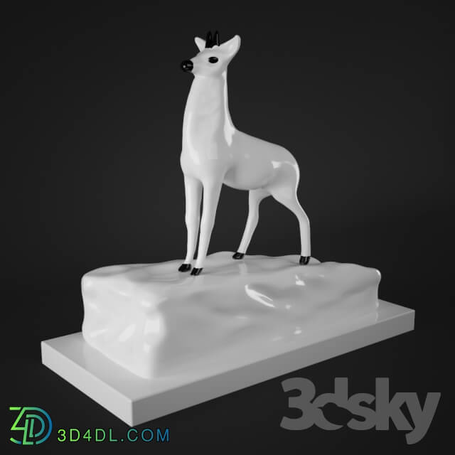 Sculpture - Figurine Deer