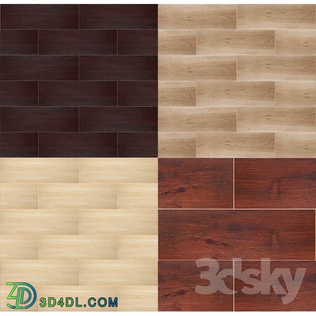 Floor coverings - Brick Pattern