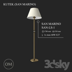 Floor lamp - KUTEK _SAN MARINO_ SAN-LS-1 