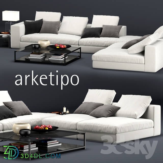 Sofa - Sofa Marea_ Arketipo _Composition P_