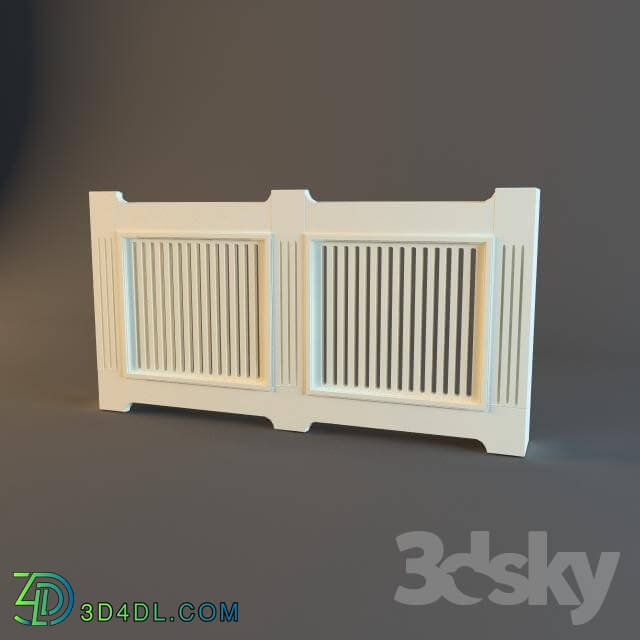 Radiator - screen heater