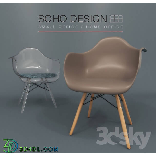 Chair - Eames DAW chair