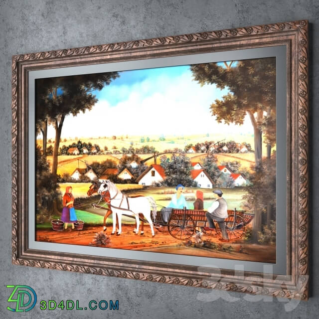 Frame - Collection of paintings