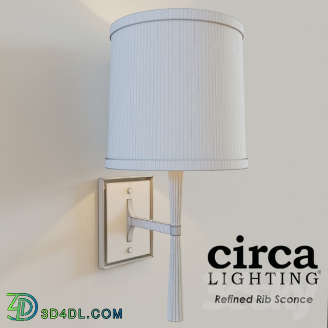 Wall light - Circa Lighting Refined Rib Sconce