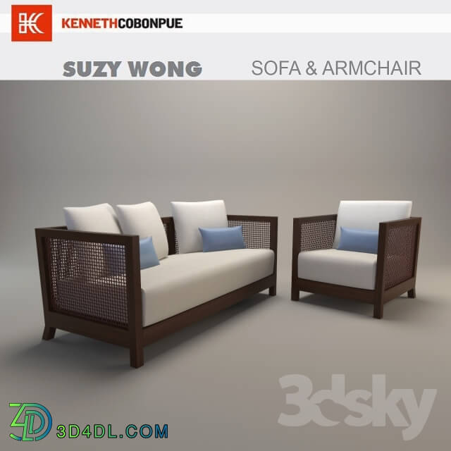 Sofa - SUZY WONG Sofa _ Armchair