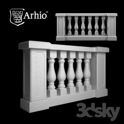 Decorative plaster - OM Balustrade Arhio_ _Option 4_ 