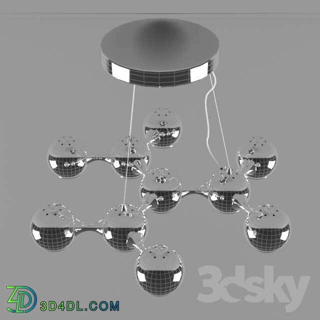 Ceiling light - Chandelier chrome