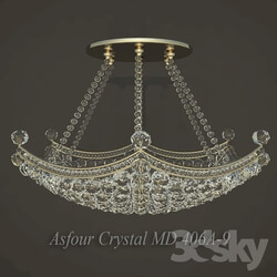 Ceiling light - Chandelier Asfour Crystal MD 406A-9 