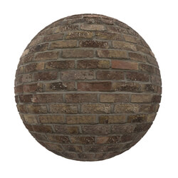 CGaxis-Textures Brick-Walls-Volume-09 brown brick wall (01) 