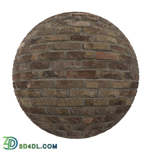 CGaxis-Textures Brick-Walls-Volume-09 brown brick wall (01)