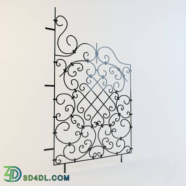 Other architectural elements - forged partition