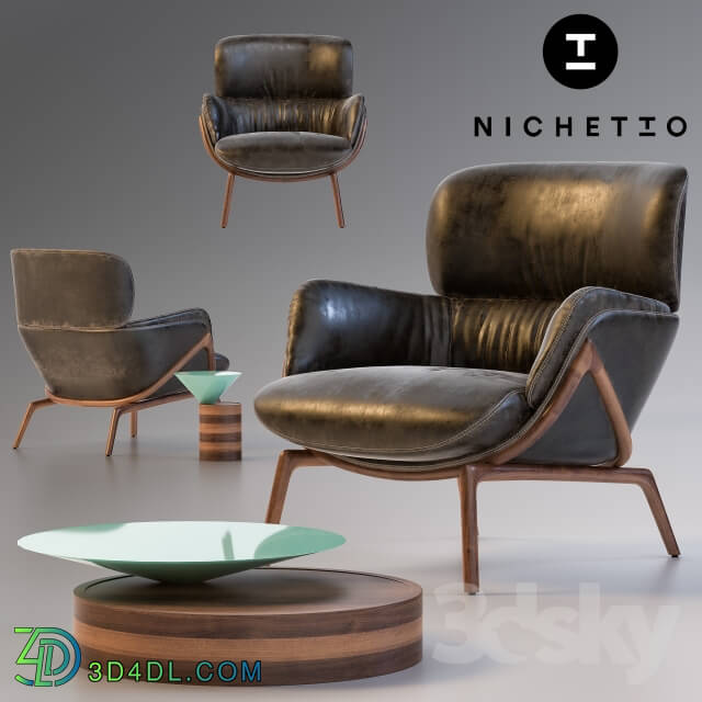 Arm chair - Nichetto Elysia Lounge Chair