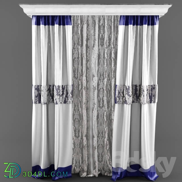 Curtain - curtains with tulle