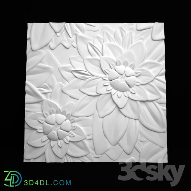 3D panel - 3D panel _quot_Holly_quot_