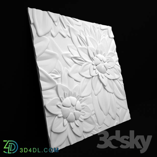 3D panel - 3D panel _quot_Holly_quot_