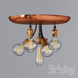 Ceiling light - Steampunk Style Lamps 