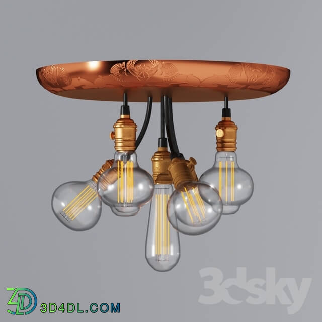 Ceiling light - Steampunk Style Lamps