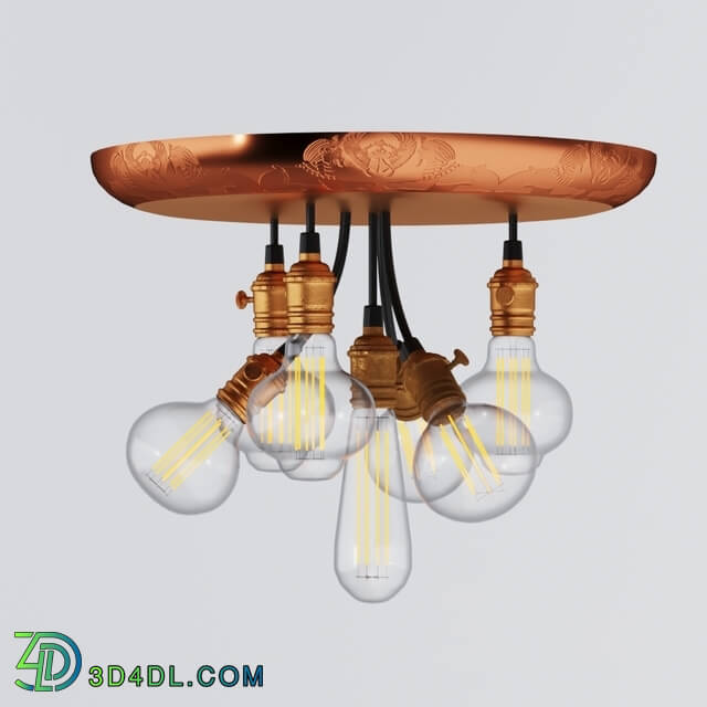 Ceiling light - Steampunk Style Lamps