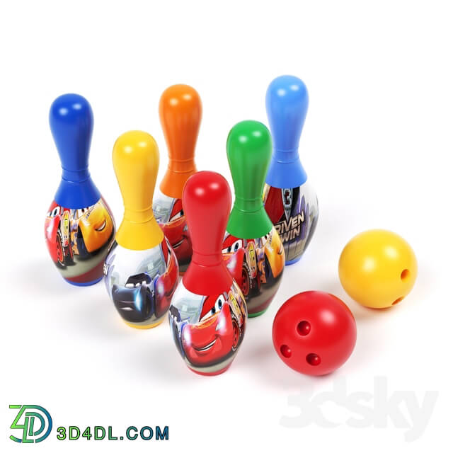 Toy - Cars3_Bowling_Set