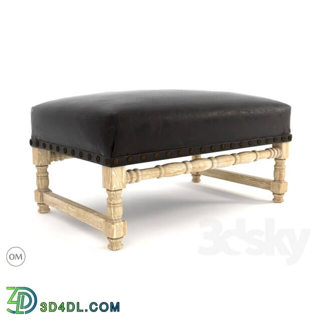 Other soft seating - Antwerpen leather bench 7801-3106