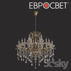 Ceiling light - OM Suspended chandelier with crystal Bogate__39_s 285_18 Strotskis 