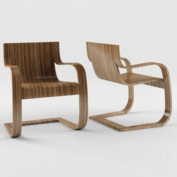 Arm chair - Suderland Continous Line Lounge Chair Design By Shelton Mindel 