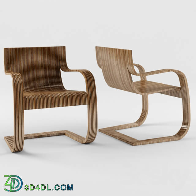 Arm chair - Suderland Continous Line Lounge Chair Design By Shelton Mindel