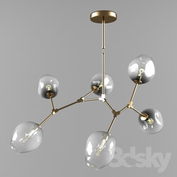 Ceiling light - Branching bubble 