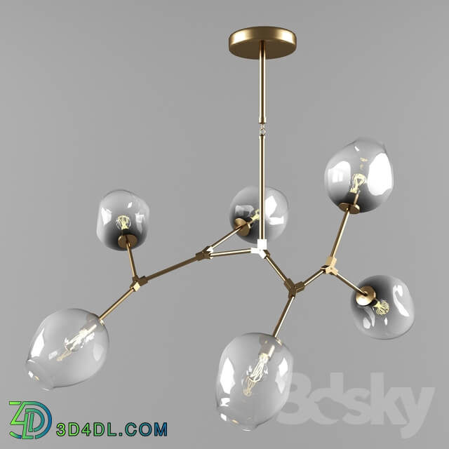 Ceiling light - Branching bubble