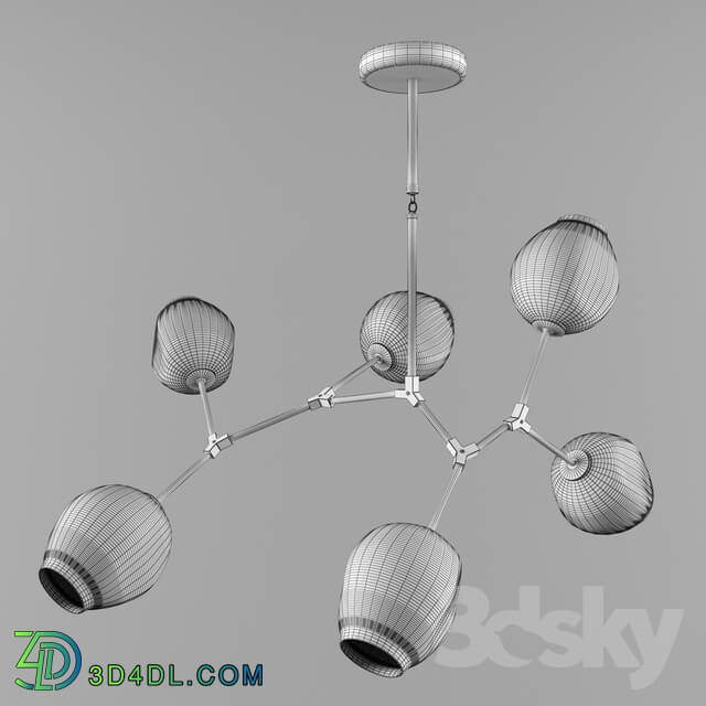 Ceiling light - Branching bubble