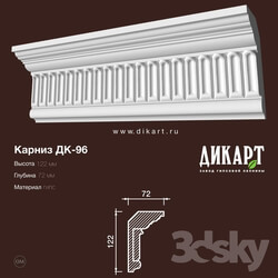Decorative plaster - www.dikart.ru Dk-96 122Hx72mm 14.6.2019 