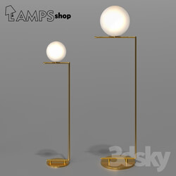 Floor lamp - Milky lamp stick 