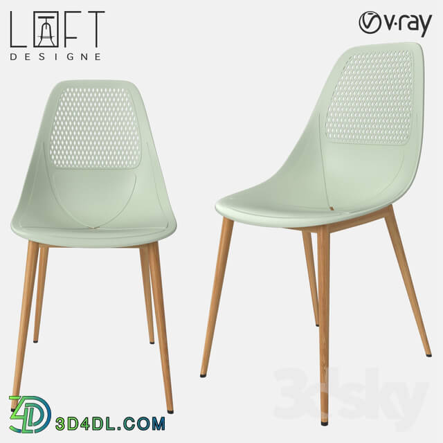 Chair - Chair LoftDesigne 30226 model